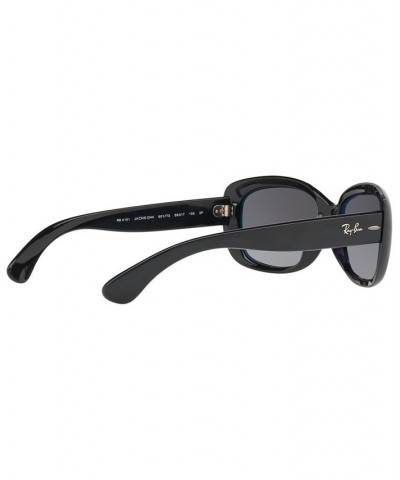 Polarized Sunglasses RB4101 JACKIE OHH BLACK/GREY GRAD POLAR $25.74 Unisex