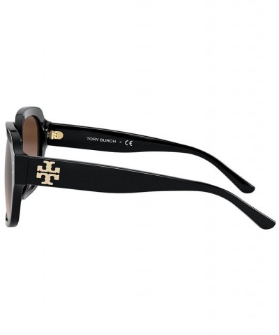 Sunglasses 0TY7143U BLACK/DK BROWN GRADIENT $30.96 Unisex