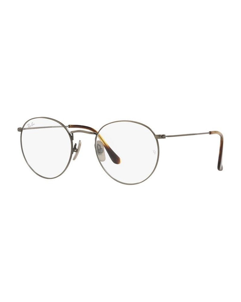 RX8247V Unisex Round Eyeglasses Gunmetal $41.40 Unisex