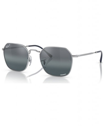 Unisex Polarized Sunglasses RB369455-YZP Silver-Tone $52.08 Unisex