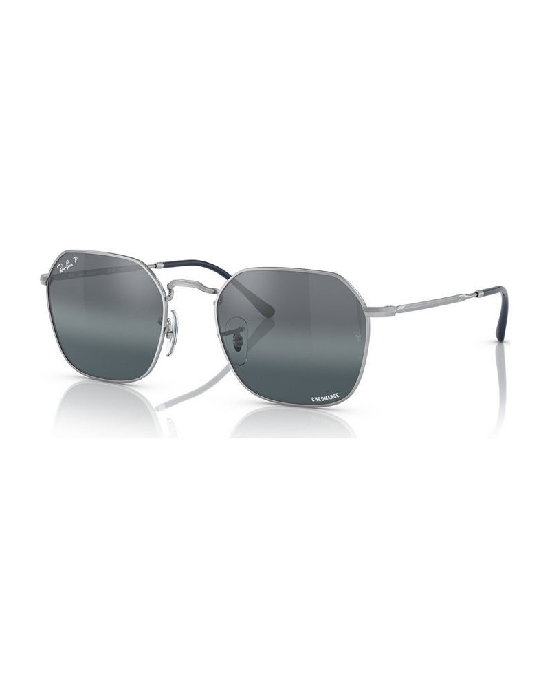 Unisex Polarized Sunglasses RB369455-YZP Silver-Tone $52.08 Unisex