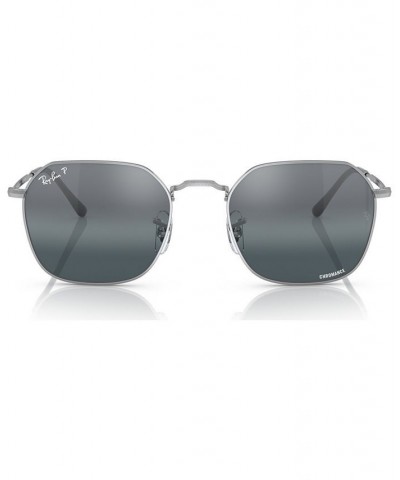 Unisex Polarized Sunglasses RB369455-YZP Silver-Tone $52.08 Unisex