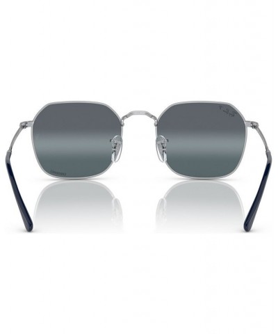 Unisex Polarized Sunglasses RB369455-YZP Silver-Tone $52.08 Unisex