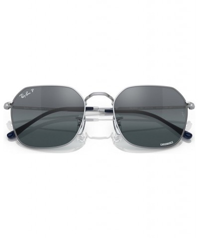 Unisex Polarized Sunglasses RB369455-YZP Silver-Tone $52.08 Unisex