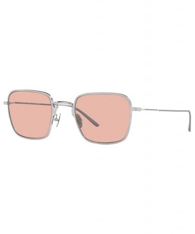 Men's Sunglasses PR 54WS 52 Satin Titanium $158.95 Mens