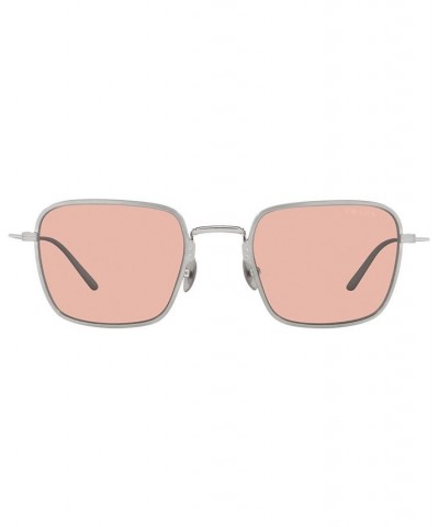 Men's Sunglasses PR 54WS 52 Satin Titanium $158.95 Mens