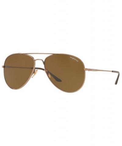 Sunglasses HU1001 59 BROWN/BROWN $21.78 Unisex