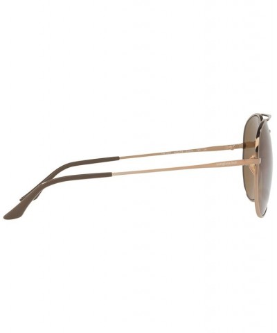 Sunglasses HU1001 59 BROWN/BROWN $21.78 Unisex