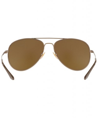 Sunglasses HU1001 59 BROWN/BROWN $21.78 Unisex