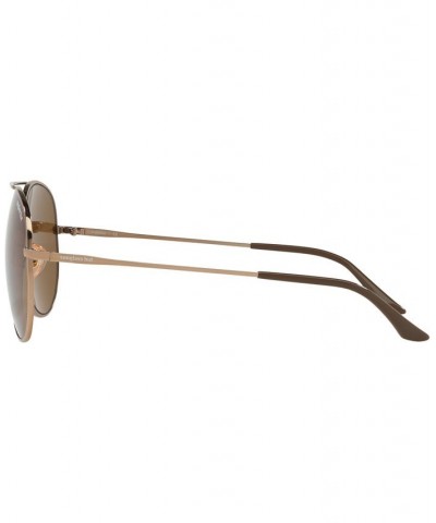 Sunglasses HU1001 59 BROWN/BROWN $21.78 Unisex