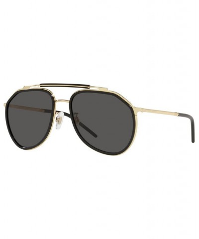 Men's Sunglasses DG2277 57 Gold-Tone/Black $65.55 Mens