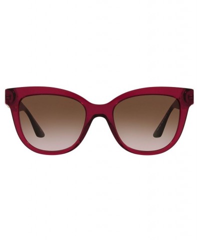 Women's Sunglasses VE4394 54 BORDEAUX TRANSPARENT/BROWN GRADIENT $82.80 Womens