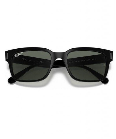 Jeffrey Polarized Sunglasses RB2190 55 BLACK $44.80 Unisex