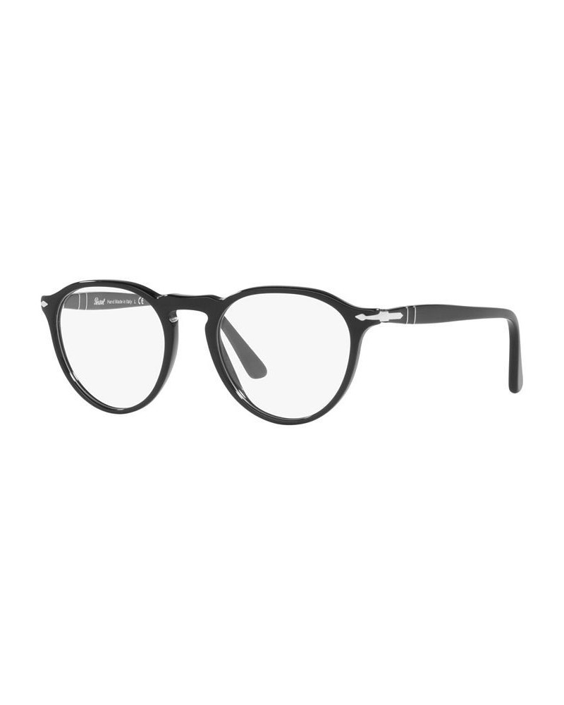 PO3286V Men's Phantos Eyeglasses Striped Red $57.33 Mens