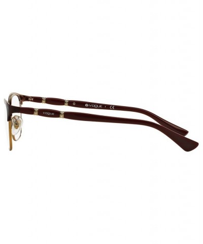 VO3987B Women's Cat Eye Eyeglasses Brown $24.45 Womens