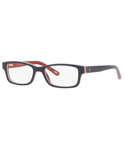 Polo Prep PP8518 Men's Rectangle Eyeglasses Shiny Blac $25.50 Mens