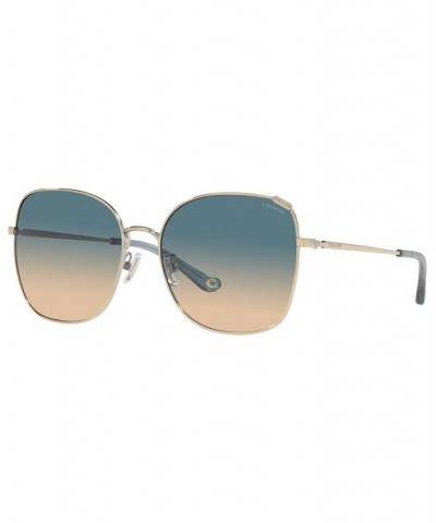 Women's Sunglasses HC7133 C7997 57 Shiny Light Gold-Tone 1 $48.90 Womens