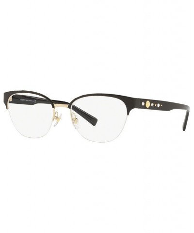 VE1255B Women's Butterfly Eyeglasses Black Gold $21.28 Womens