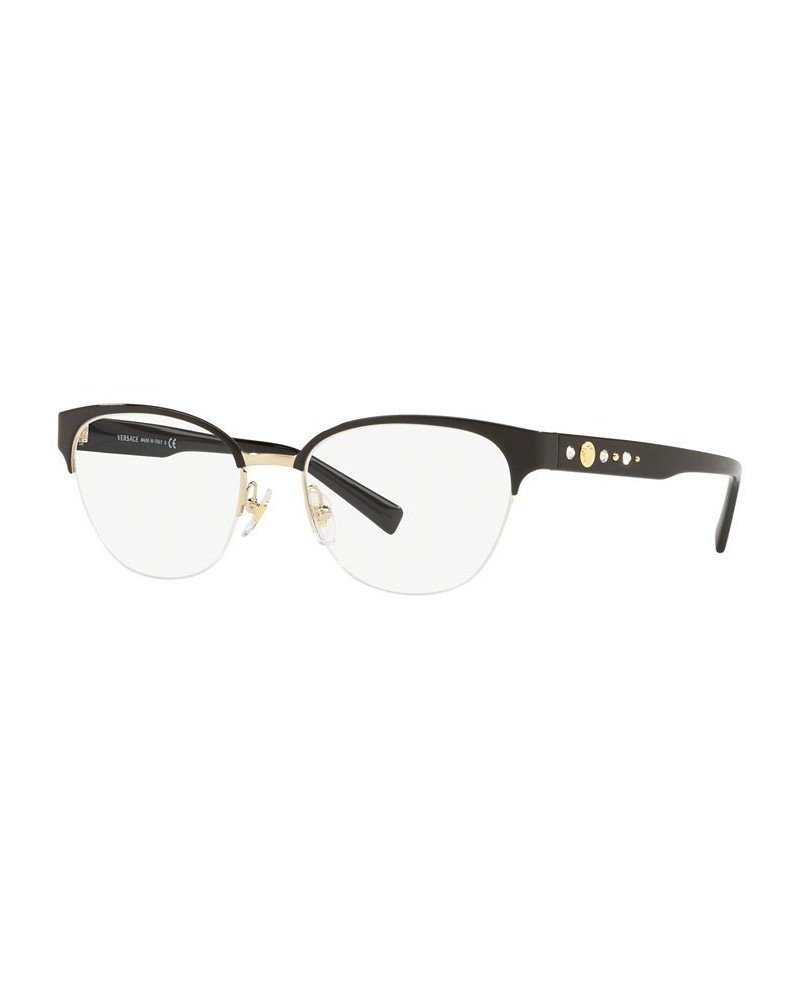 VE1255B Women's Butterfly Eyeglasses Black Gold $21.28 Womens