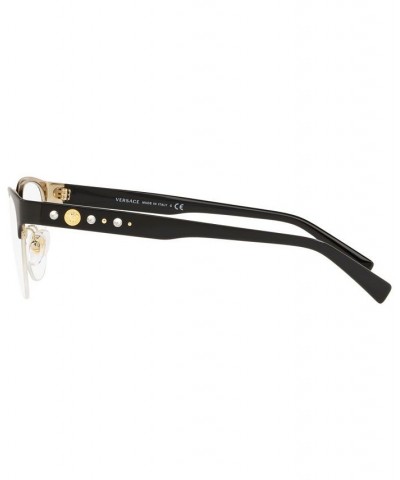 VE1255B Women's Butterfly Eyeglasses Black Gold $21.28 Womens