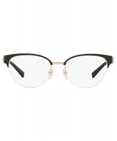 VE1255B Women's Butterfly Eyeglasses Black Gold $21.28 Womens