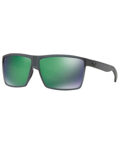 Polarized Sunglasses RINCON 64 BLACK/ BLUE MIRROR POLAR $79.17 Unisex
