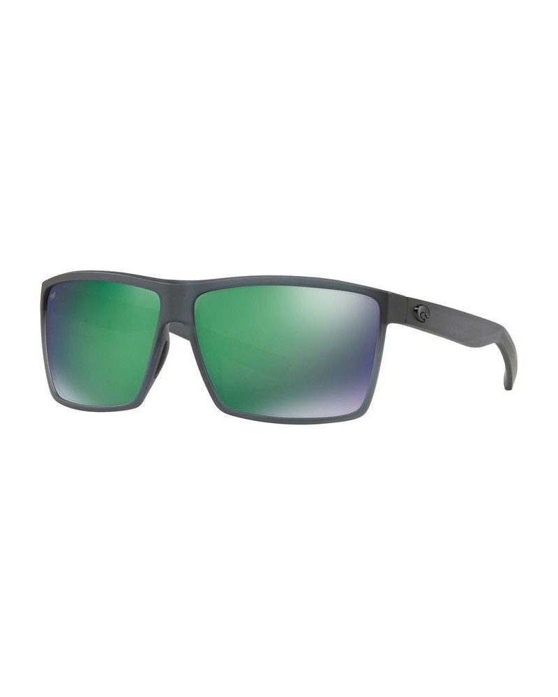 Polarized Sunglasses RINCON 64 BLACK/ BLUE MIRROR POLAR $79.17 Unisex