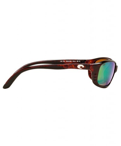 Polarized Sunglasses BRINE 06S000004 59P TORTOISE/GREEN MIR POL $32.32 Unisex