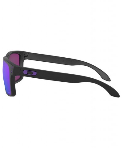 HOLBROOK Sunglasses OO9102 55 MATTE BLACK/PRIZM VIOLET $23.38 Unisex