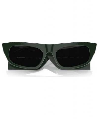 Women's Palmer Sunglasses BE438555-X Green $47.06 Womens