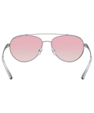 Women's Aventura 59 Sunglasses MK107159-Z Silver-Tone $19.50 Womens