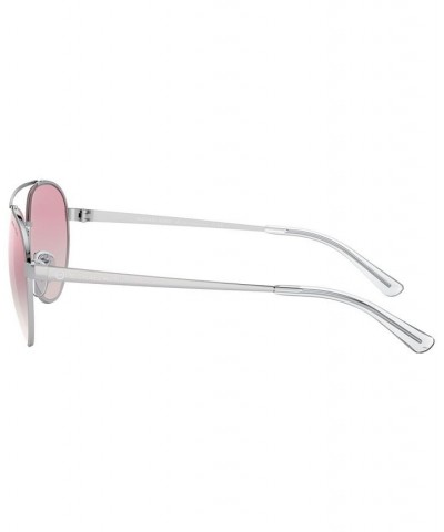 Women's Aventura 59 Sunglasses MK107159-Z Silver-Tone $19.50 Womens