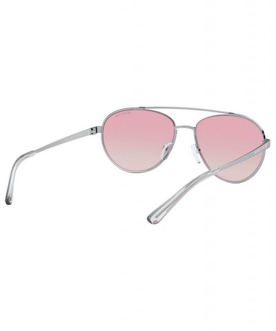 Women's Aventura 59 Sunglasses MK107159-Z Silver-Tone $19.50 Womens