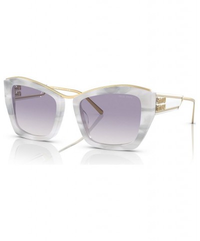 Women's Sunglasses MU 02YS55-Y White $55.00 Womens