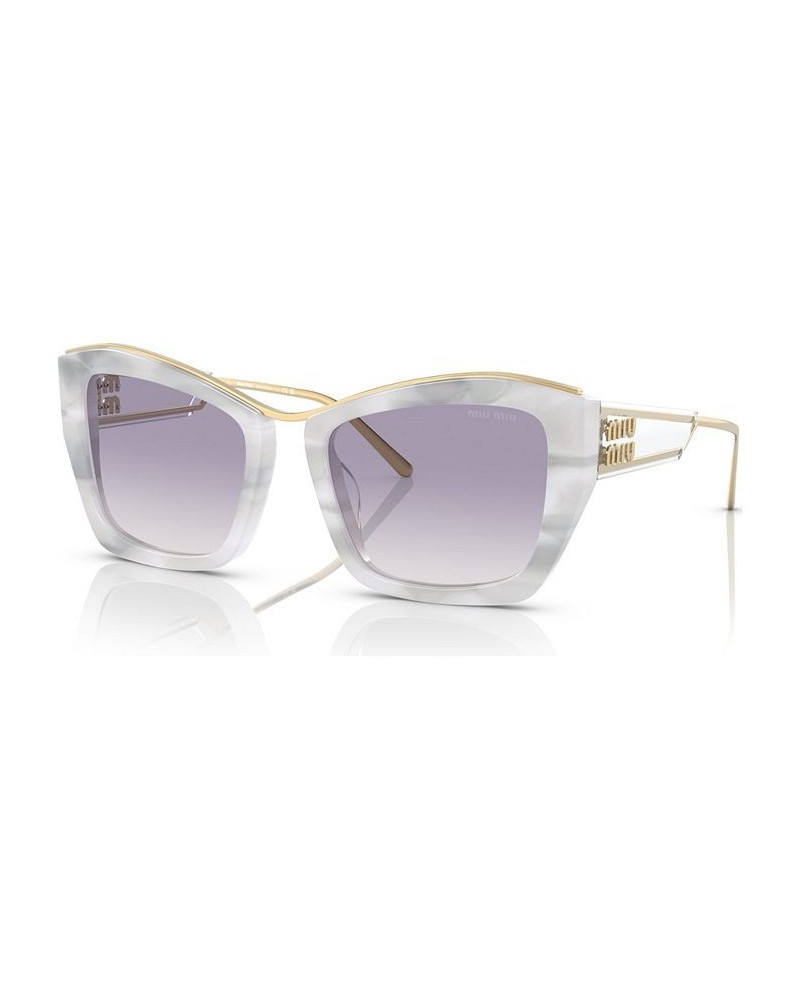 Women's Sunglasses MU 02YS55-Y White $55.00 Womens