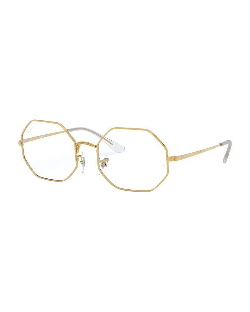 RX1972V Unisex Rectangle Eyeglasses Gold-Tone $35.80 Unisex