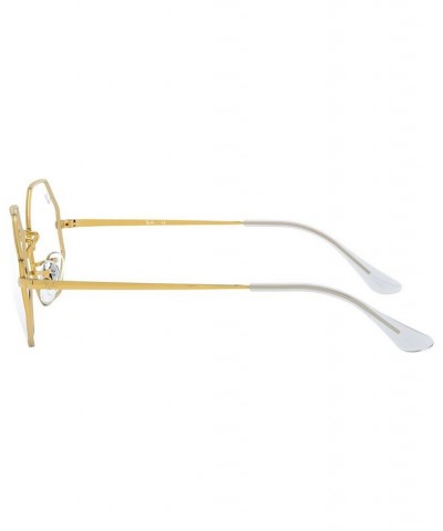 RX1972V Unisex Rectangle Eyeglasses Gold-Tone $35.80 Unisex