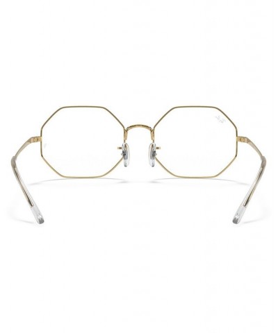 RX1972V Unisex Rectangle Eyeglasses Gold-Tone $35.80 Unisex