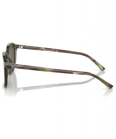 Unisex Sunglasses RB219353-Z Transparent Brown $56.40 Unisex