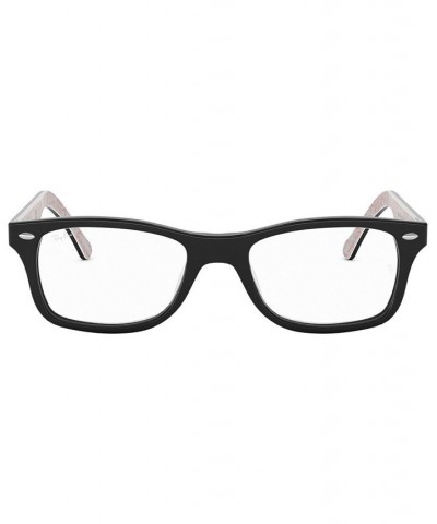 RX5228 Unisex Square Eyeglasses Top Black $40.11 Unisex