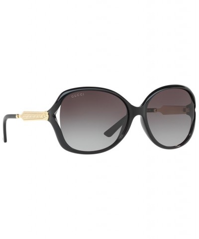 Sunglasses GG0076S BLACK/GREY GRADIENT $65.10 Unisex