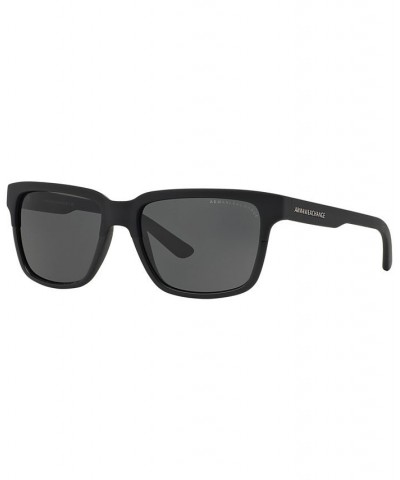 AX Armani Exchange Sunglasses AX4026S BLACK MATTE/GREY $12.30 Unisex