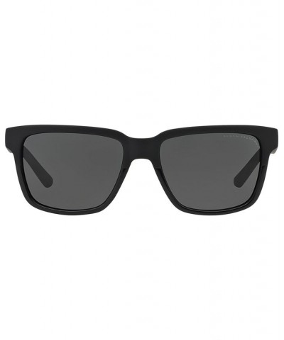 AX Armani Exchange Sunglasses AX4026S BLACK MATTE/GREY $12.30 Unisex