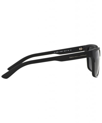 AX Armani Exchange Sunglasses AX4026S BLACK MATTE/GREY $12.30 Unisex