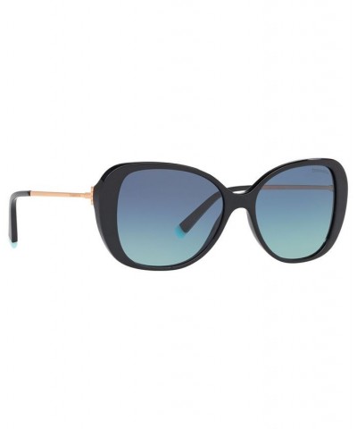 Sunglasses TF4156 55 BLACK/AZURE GRADIENT BLUE $55.97 Unisex