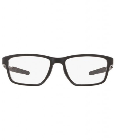 OX8153 Men's Rectangle Eyeglasses Black $59.67 Mens