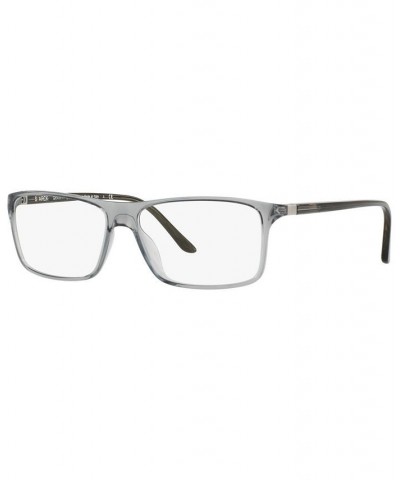 SH1043X Men's Square Eyeglasses Gray $71.57 Mens