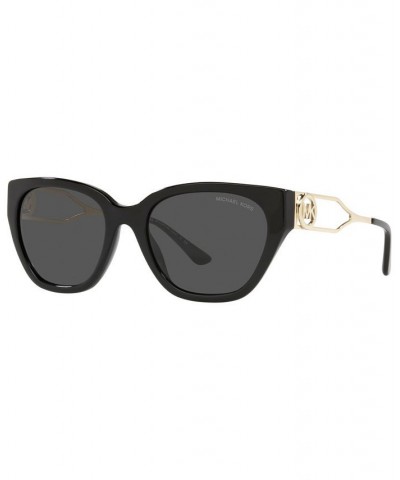 Women's Sunglasses MK2154 Lake Como 54 Black $39.75 Womens