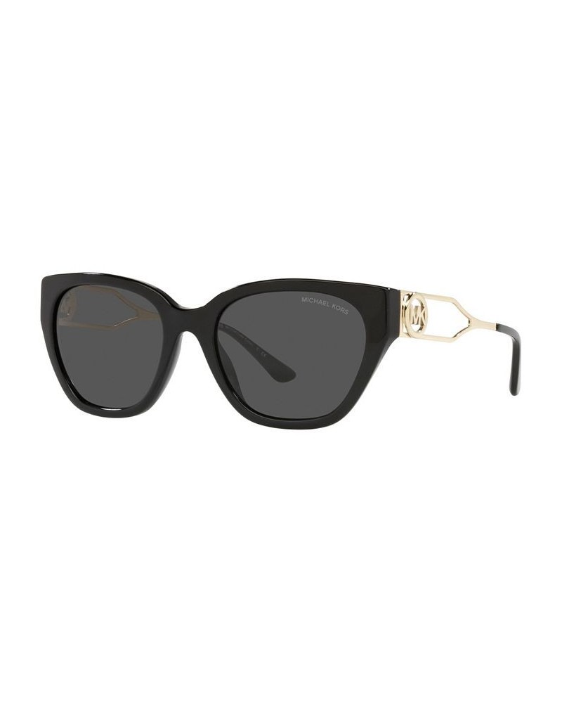 Women's Sunglasses MK2154 Lake Como 54 Black $39.75 Womens