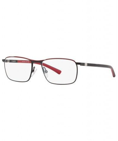 SH2039 Men's Rectangle Eyeglasses Matte Black $28.28 Mens